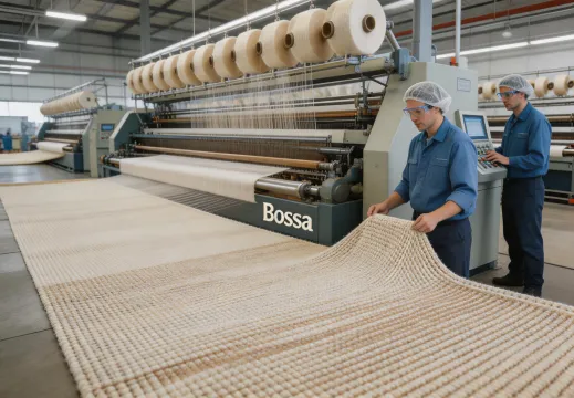 Bossa weaving floor